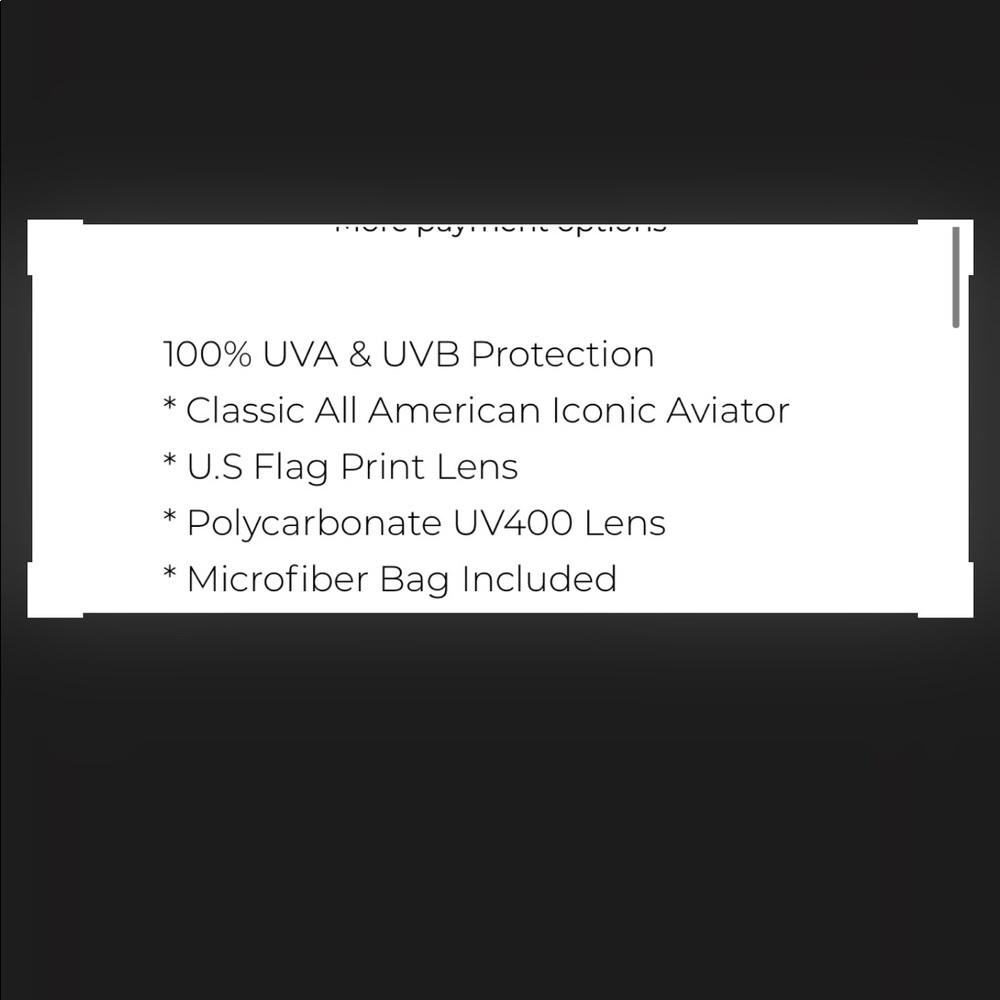 ♥️NEW Aviator American Flag Sunglasses - Picture 2 of 4